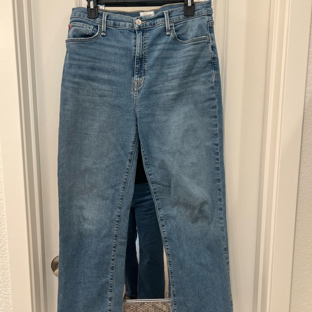 Hudson Jeans Straight Leg Jeans - Blue Denim